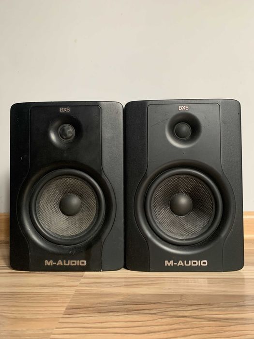 M-AUDIO BX5 D2 2szt. + okablowanie