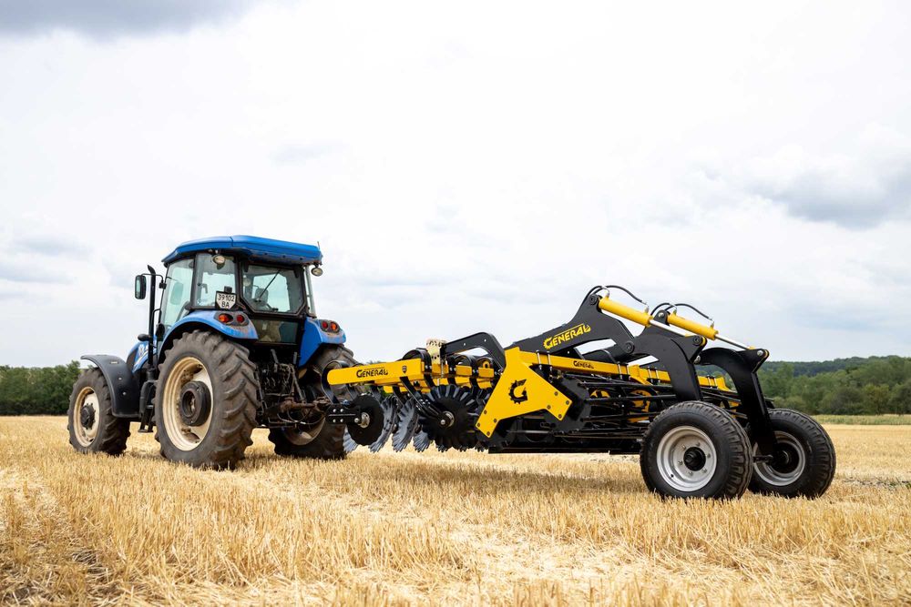 GENERAL | Лущильник Причіпний 3,2 м | Легка Дискова Борона