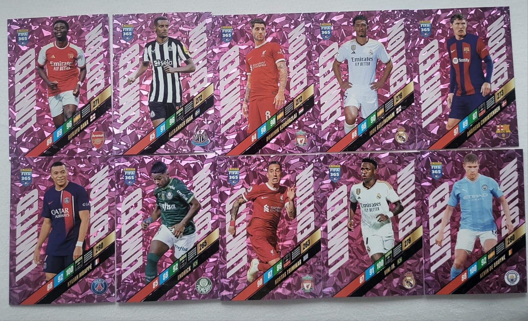 XXL Limited Edition 2024 nowe karty panini FIFA 365 Adrenalyn