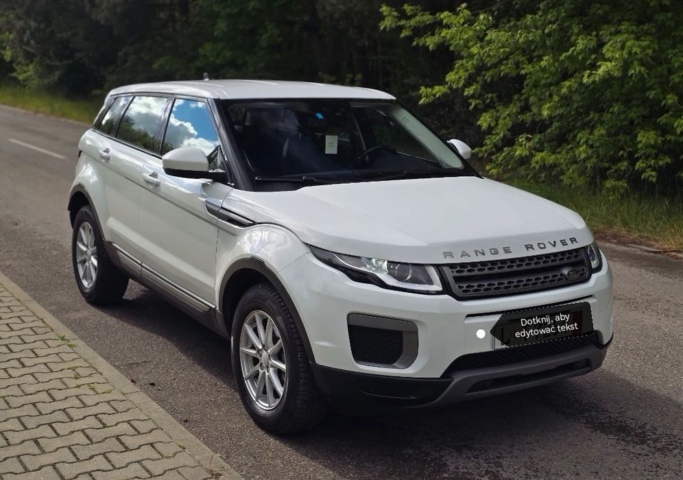 RANGE ROVER EVAQUE Disel napęd 4x4