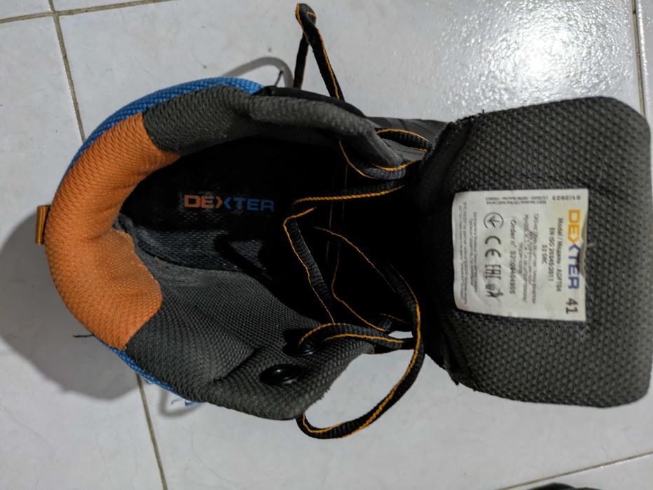 Botas de Segurança Dexter S3 – Tamanho 41, Como Novas