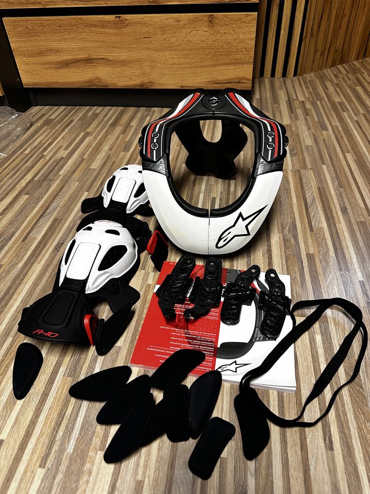 Alpinestars Bionic Tech 2 – stabilizator karku L/XL | biały