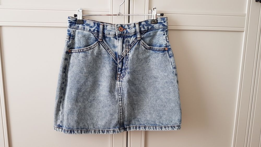 Spódniczka jeansowa Stradivarius