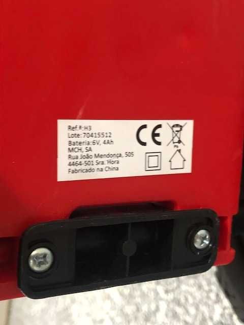 Quadriciclo infantil (moto 4) 6V Zoko (+ 18 meses) cor vermelha