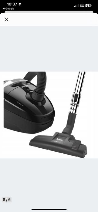 Odkurzacz workowy Amica czarny