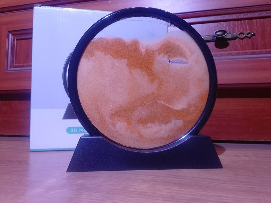 Діаметр 18 см.Пісочна 3Д картина, антістрес. Арт.91849