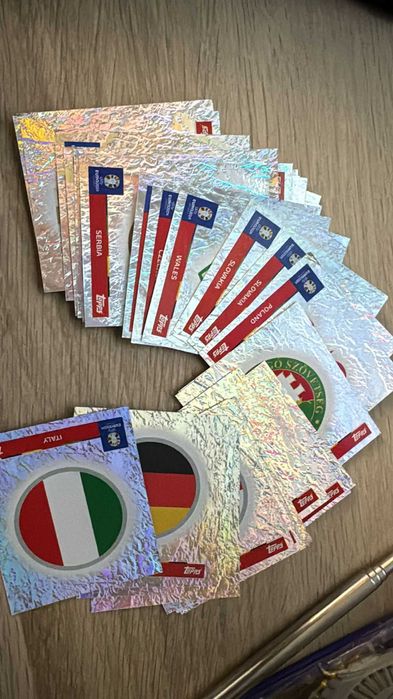 Stickers Euro 2024 Topps Avulso