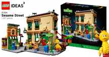 Lego 21324 Rua sésamo e 21326 Winnie the Pooh