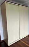 Roupeiro madeira como novo 225x66x181 cm