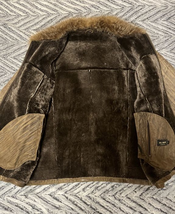Натуральна дублянка GLABOR Leather & Fur