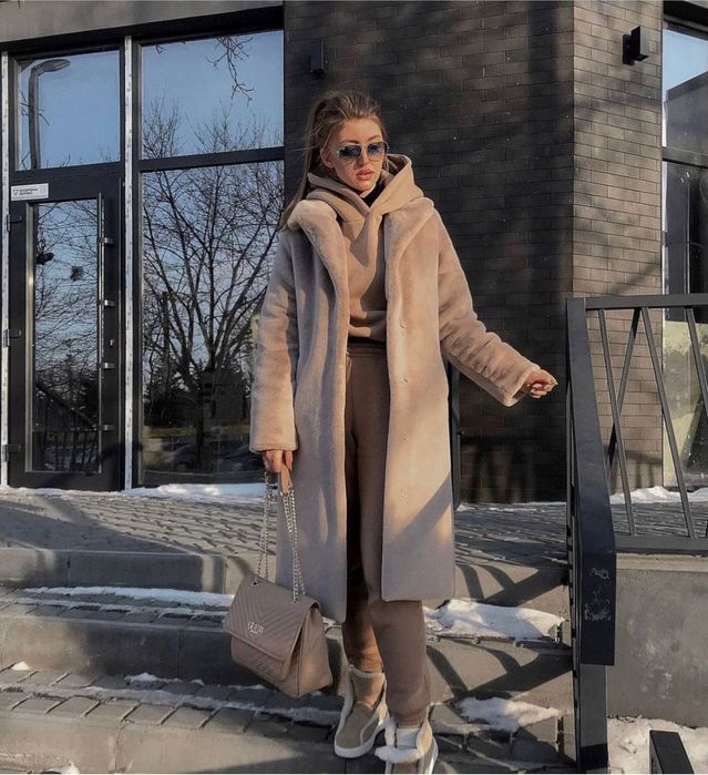 Шуба еко Тедді Curryzon