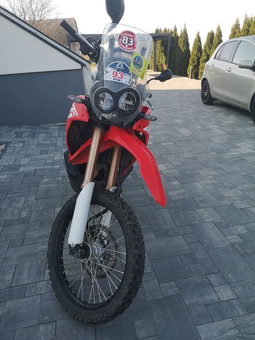 Honda crf 250 zarejestrowana
