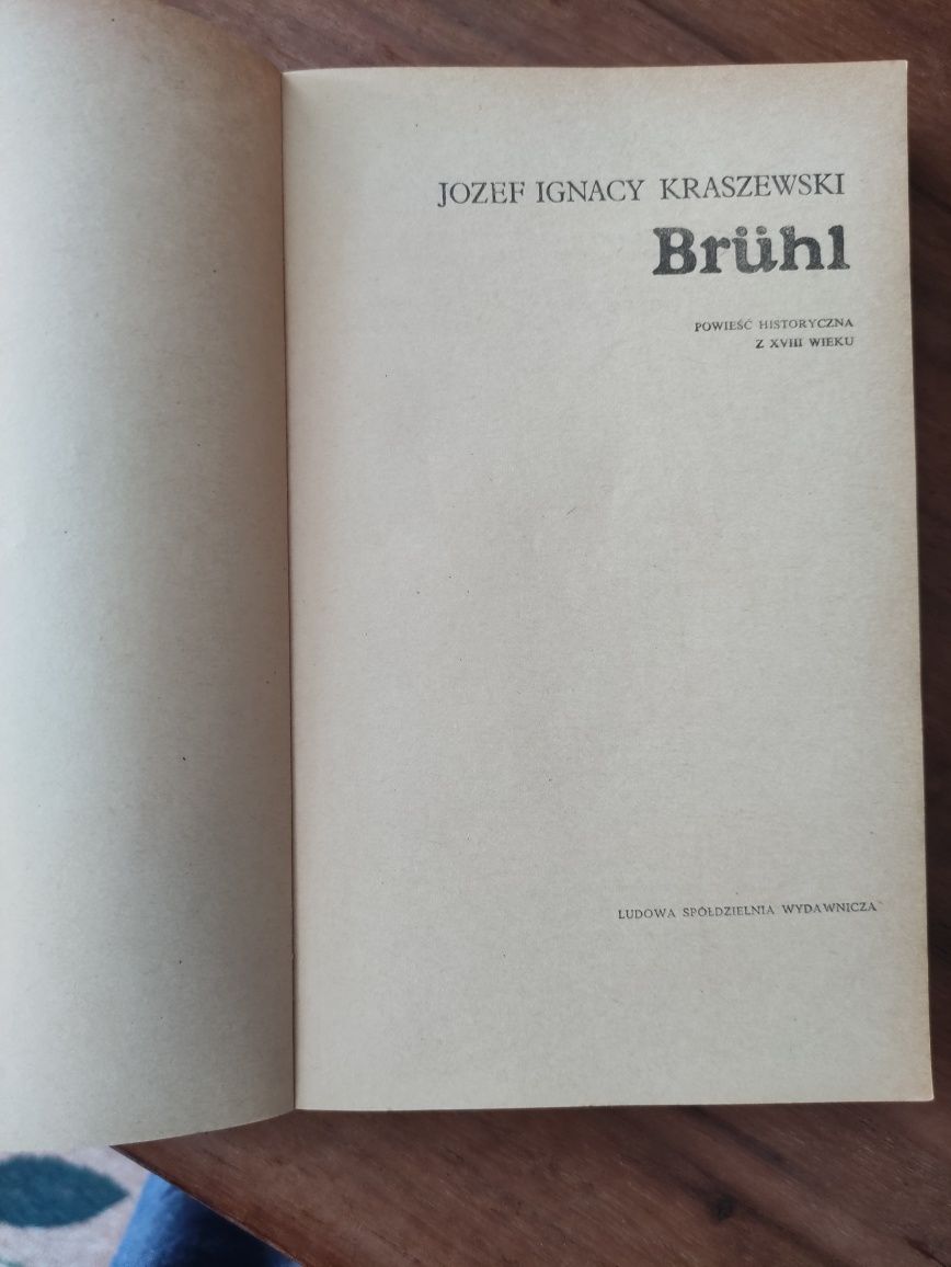 Brühl, Kraszewski Ignacy