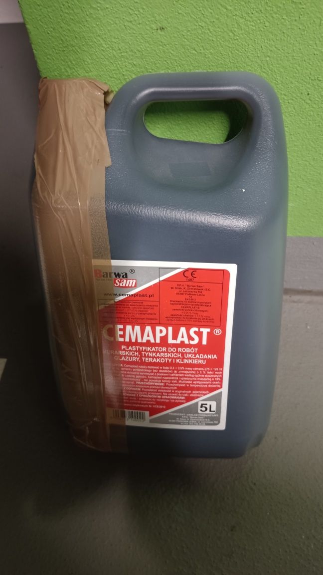 Cemaplast plastyfikator do murowania