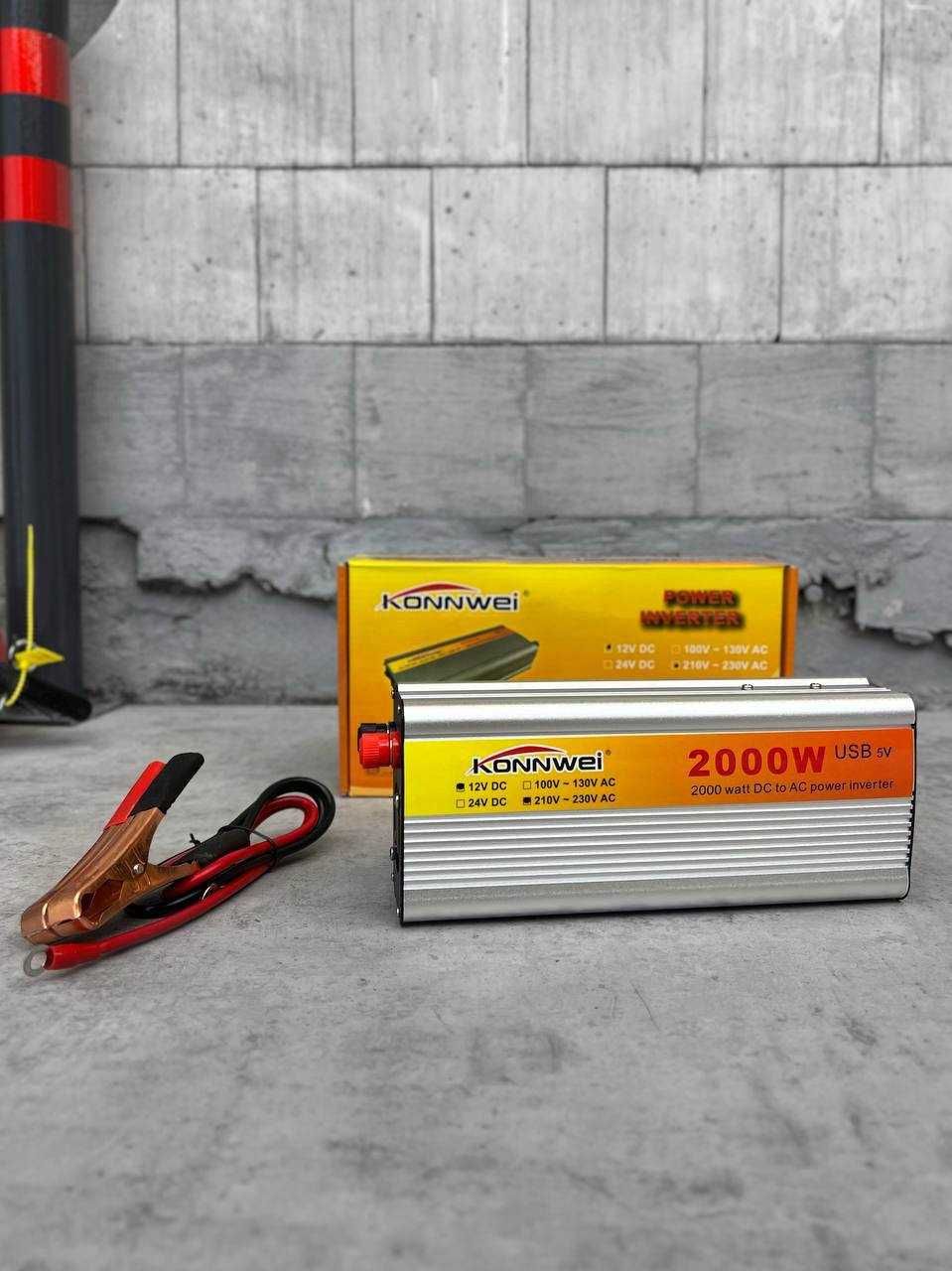 Перетворювач напруги Konnwei 2000W 12V