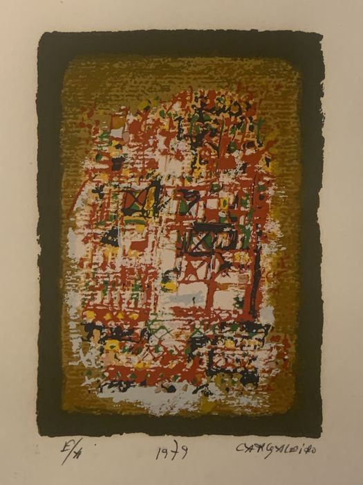 Cargaleiro - Serigrafia E/A - 1979