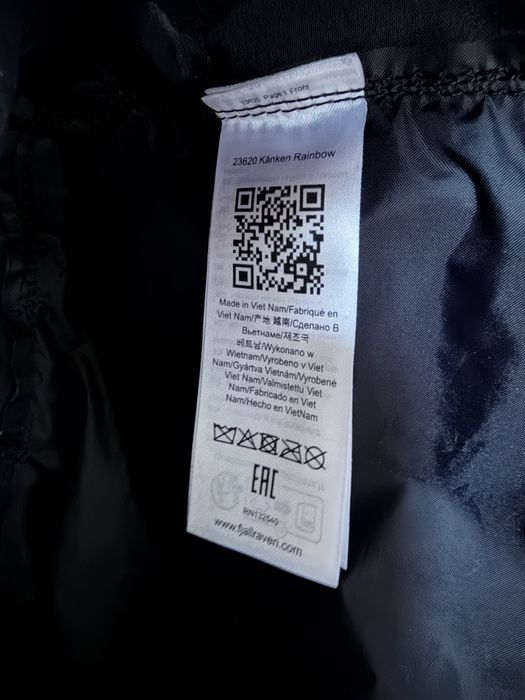 Plecak Kanken Rainbow - 550-907 Black- Rainbow Pattern