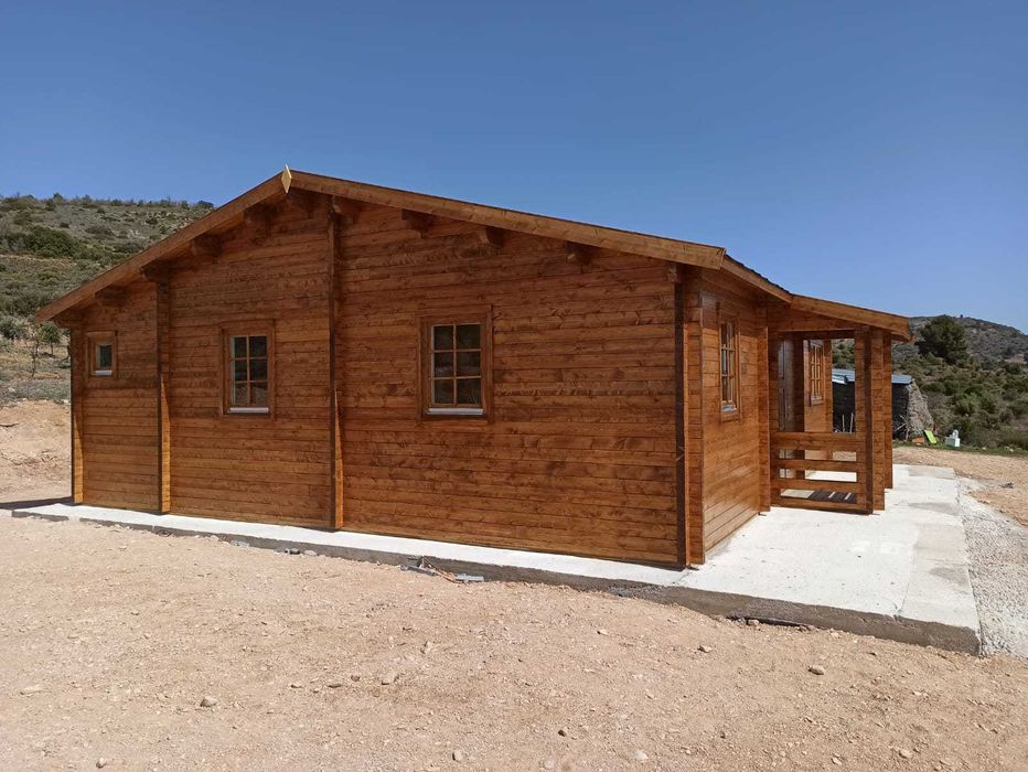 Casa de Madeira para Jardim - Modelo ESTONIA de 70m2