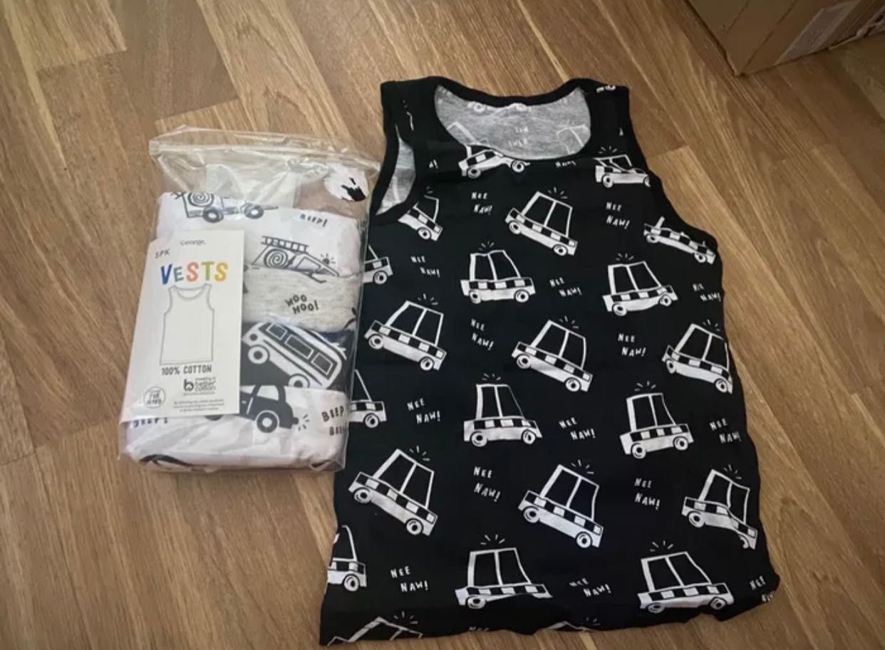 Новые майки George M&S  на мальчика 1 2 3 4 5 6 7 8 9 10 11 12 лет