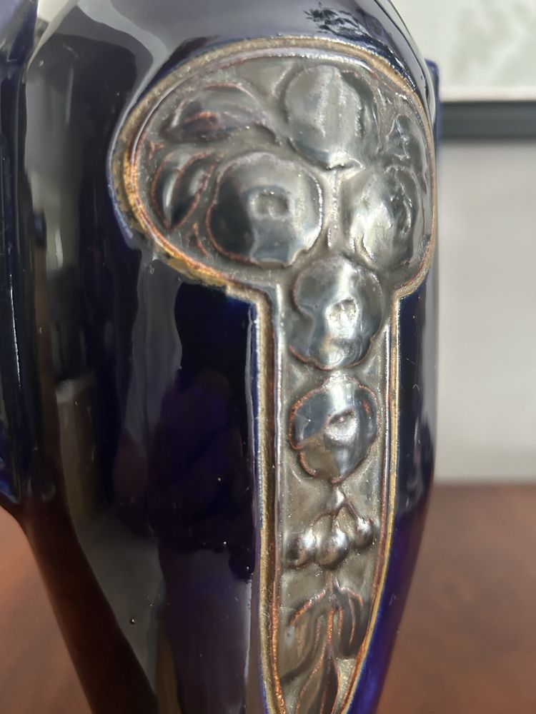 Stary wazon kobaltowy antyk