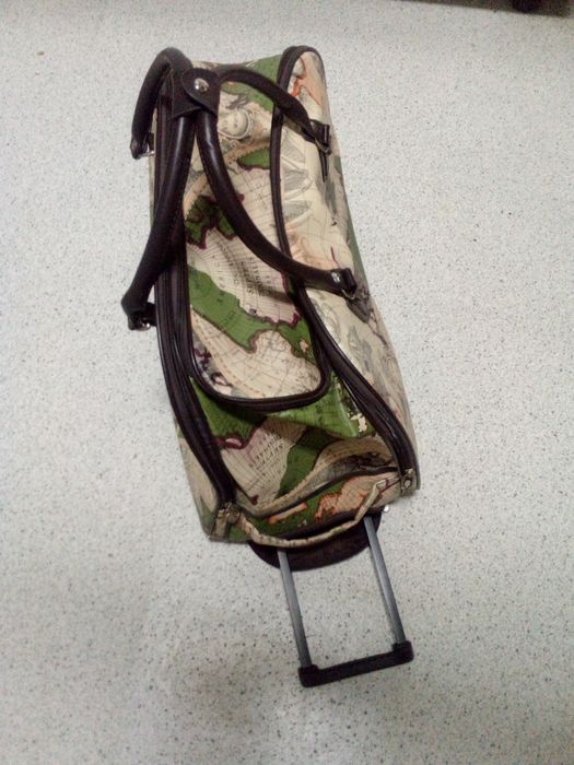 Saco de viagem com trólei