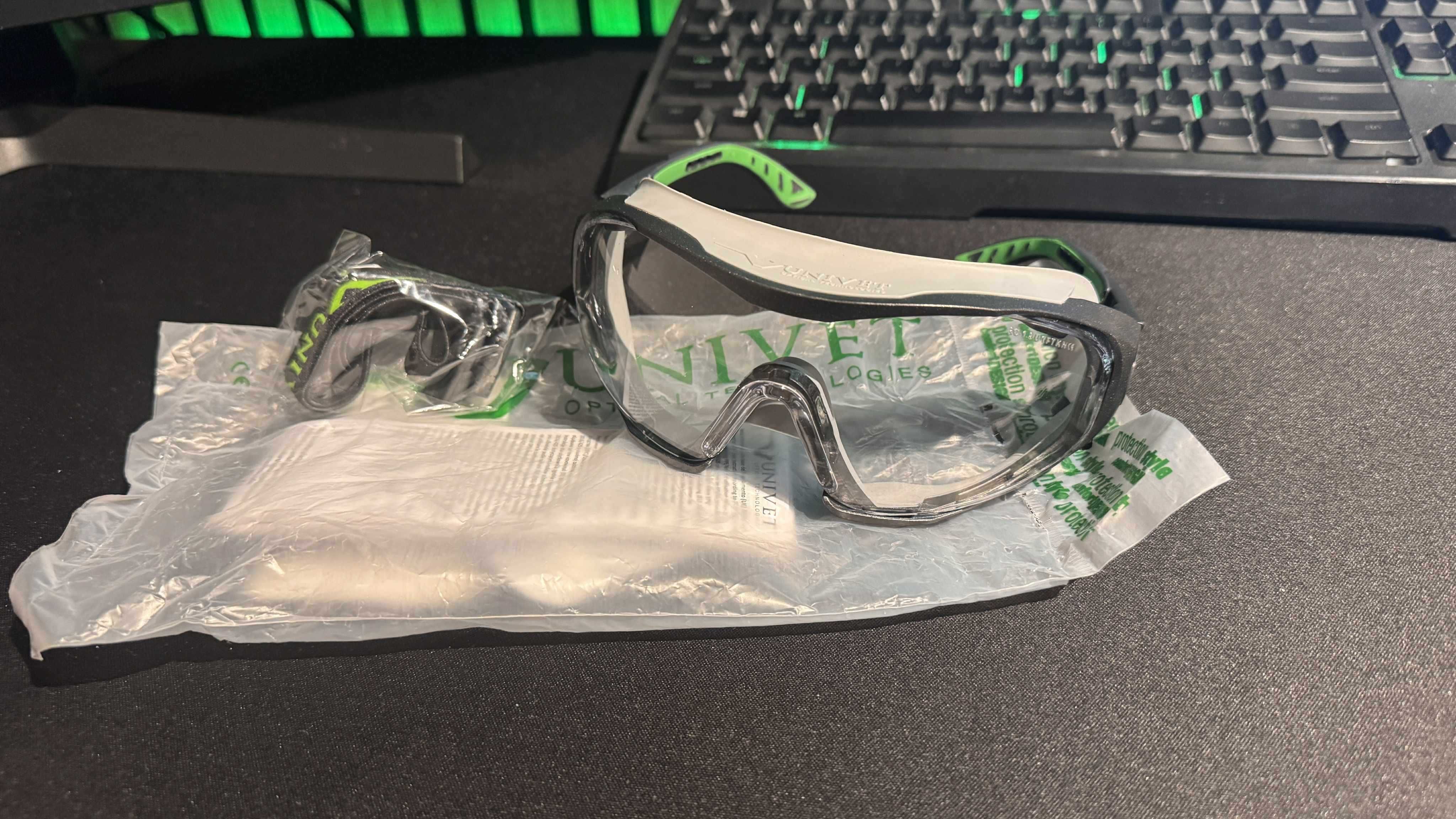 Okulary ochronne, gogle ochronne, uvex, infield, promat, univet,