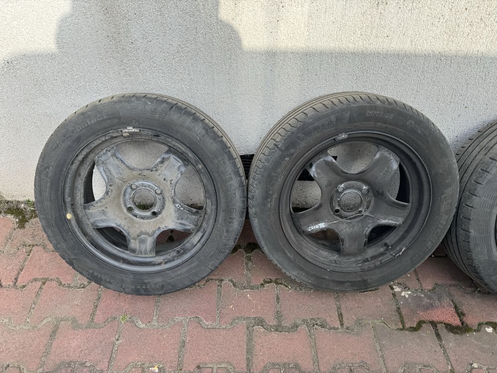 Renault Clio Felgi Koła Stalówki Struktury 195/55 R16