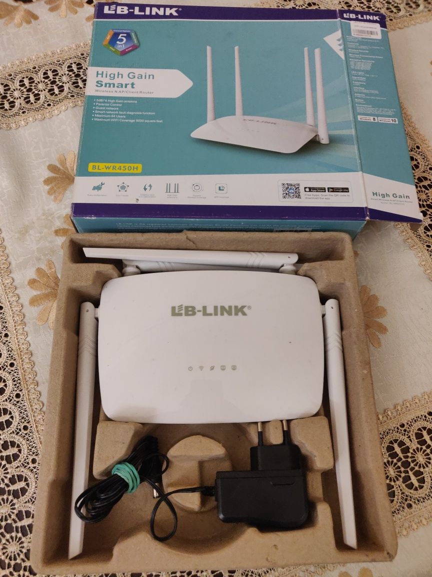 Маршрутизатор LB-Link BL-WR450H WiFi роутер