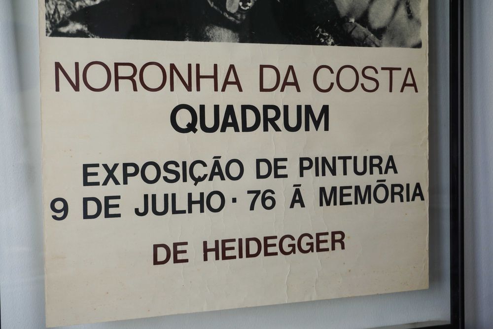 Cartaz / Poster Exposição Noronha da Costa - Galeria Quadrum 1976