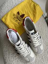 Кросівки колаборації adidas gazelle white