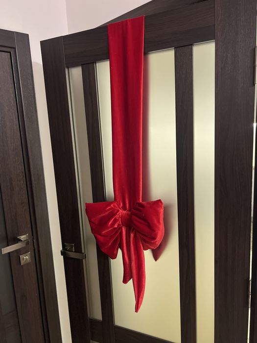 Бант на двері подівійний