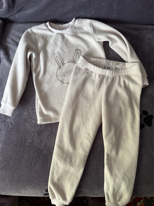 Флисовый костюм h&m 98 размер, флисовая пижама 98 р