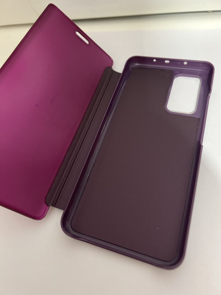 Etui Lustro Clear View Xiaomi Mi10T/TPro | Fiolet