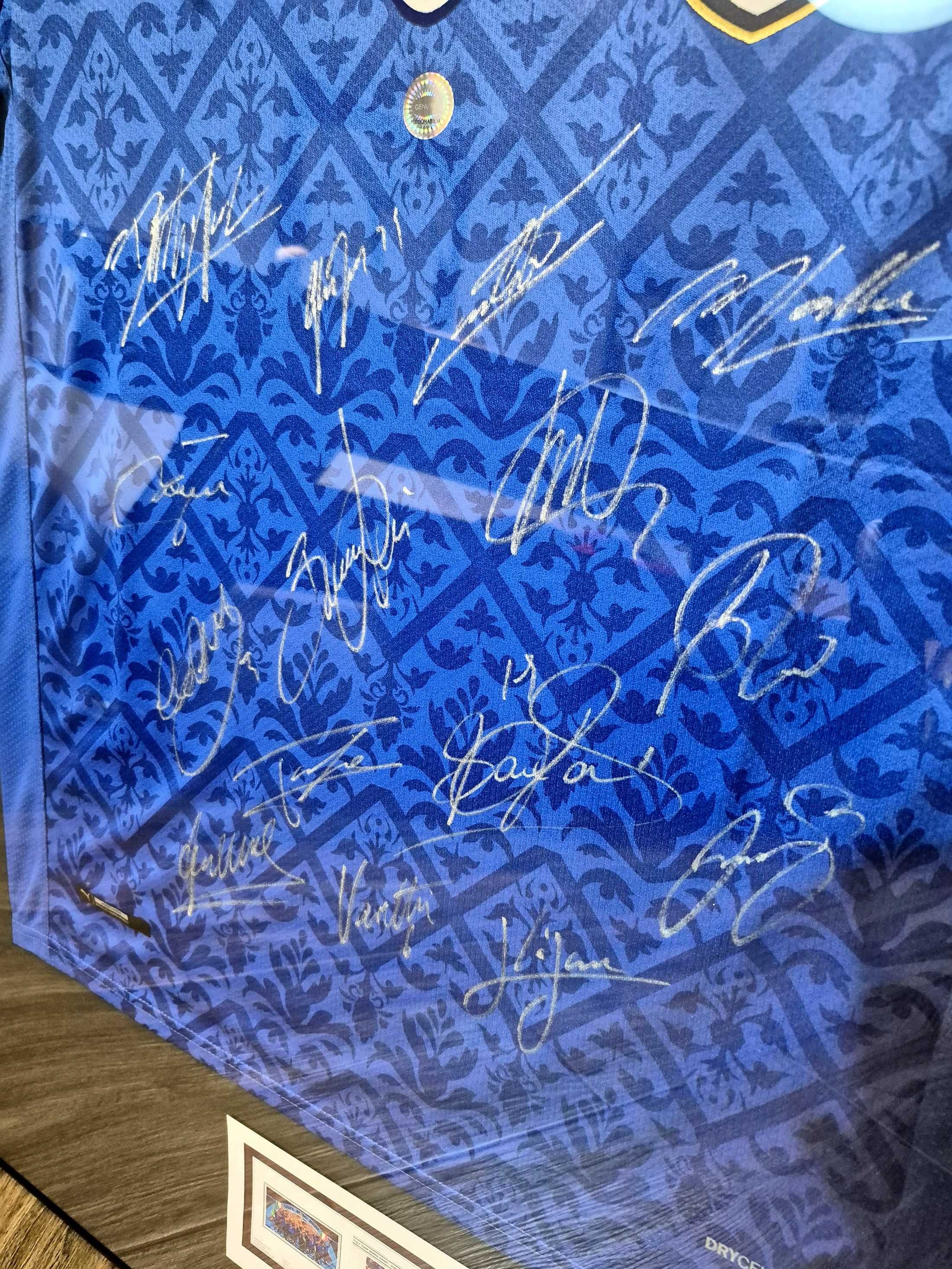 Włochy koszulka z podpisami Euro 2020 ! Autograf Rama VERATTI INSIGNE