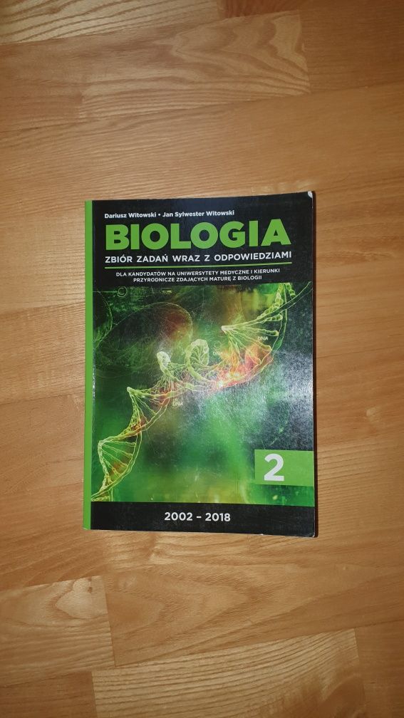 Zbiór zadań Witowski Biologia tom 2