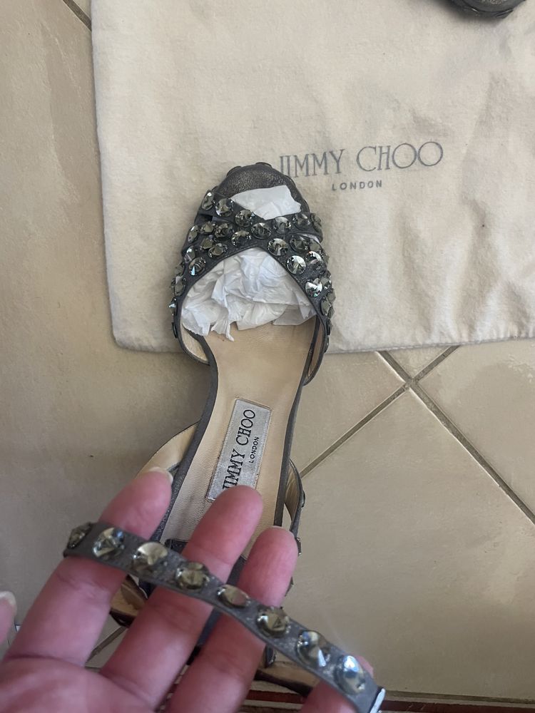 Босоножки Jimmy Choo  Оригинал 38,5 РАСПРОДАЖА