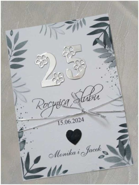 zaproszenie na 50 lecie,25 lecie ślubu