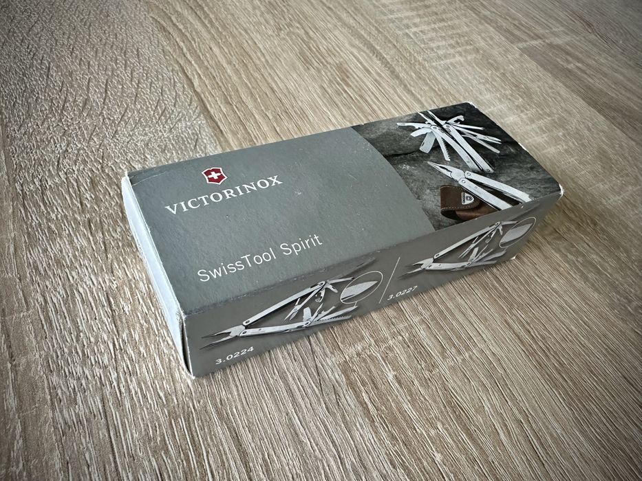 Swiss Tool Spirit X Victorinox, nowy z etui skorzanym