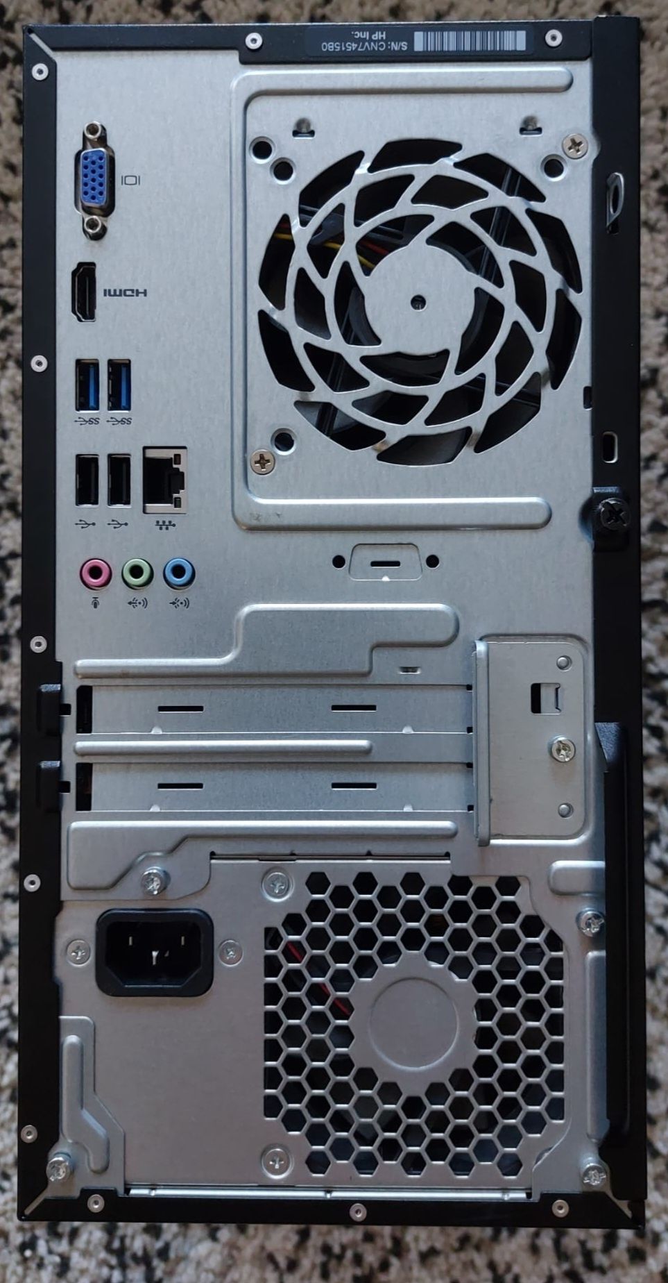 Hp pavilion 570/i5-7400/4×3-3,5/ram8/UHD Graphics 630/wifi