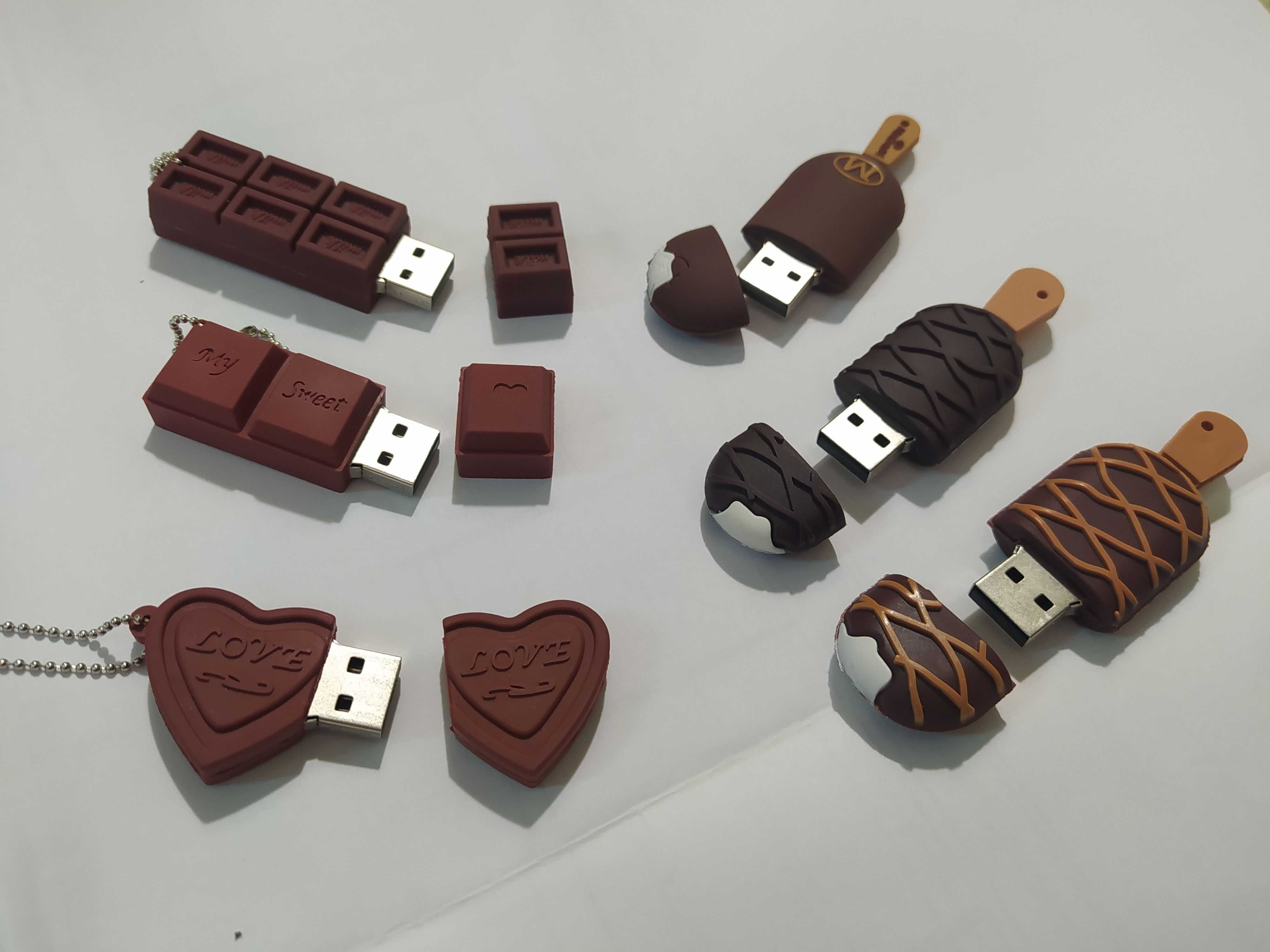 USB -флешка 32 гб в форме шоколадки