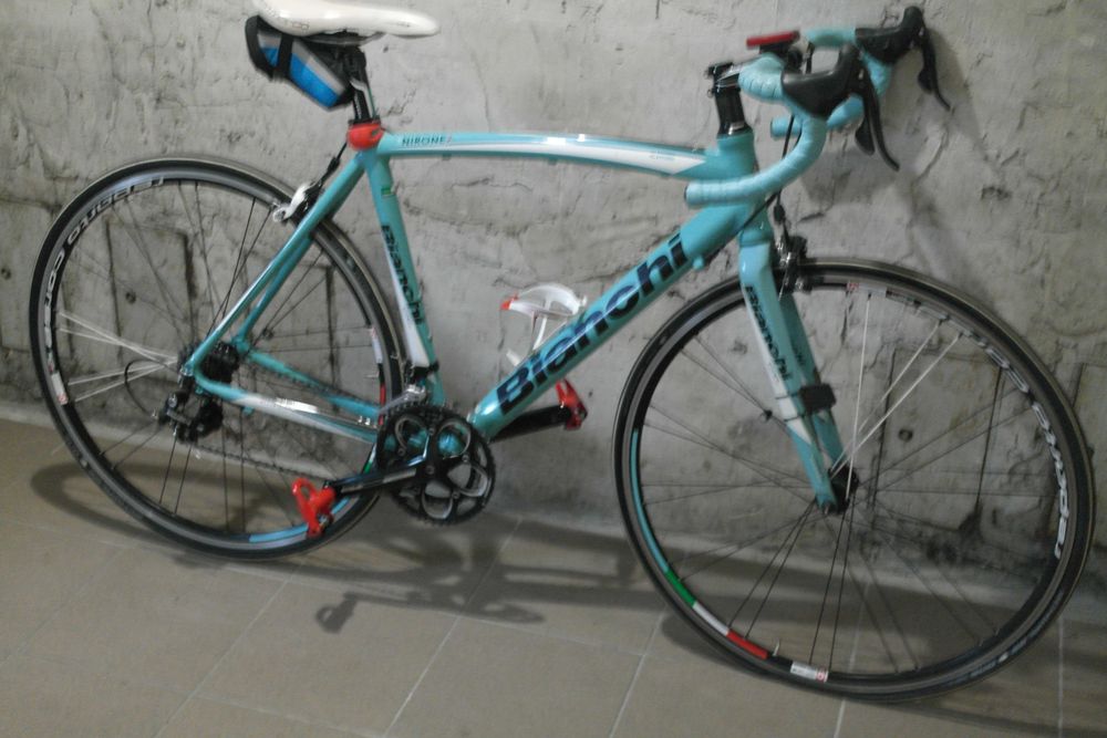 Kolarzówka-Szosa Bianchi Via Nireon7 Aluhydro-Karbon-Fajny StanZamiana