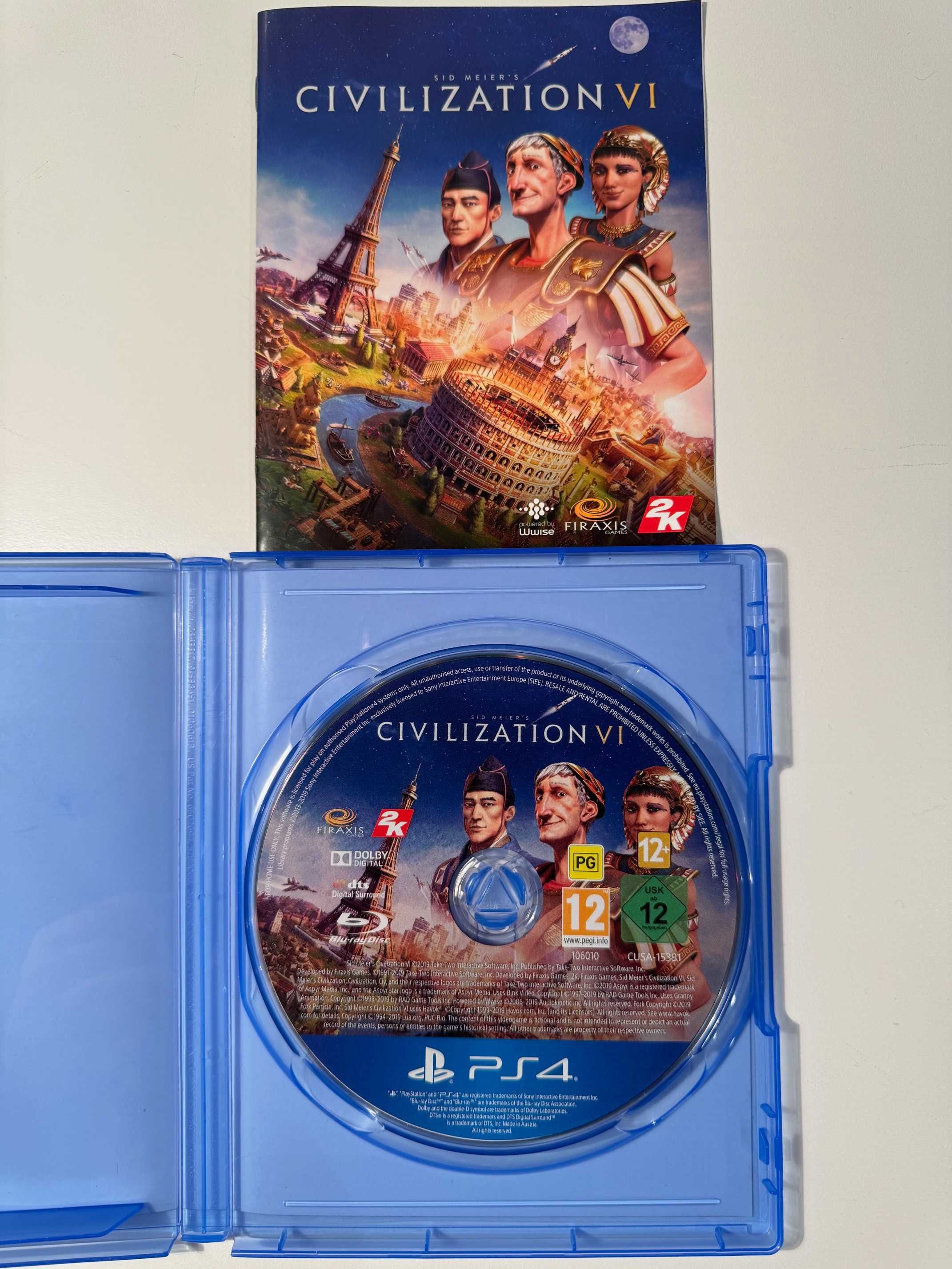 Gra Civilization VI na PlayStation 4