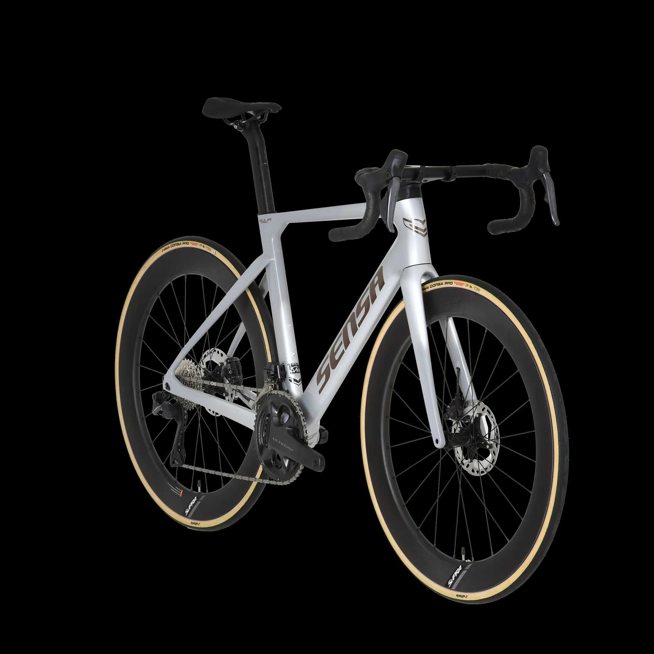 Nowy rower szosowy SENSA Giulia Supremo Shades Grey Shimano 105 Di2 12