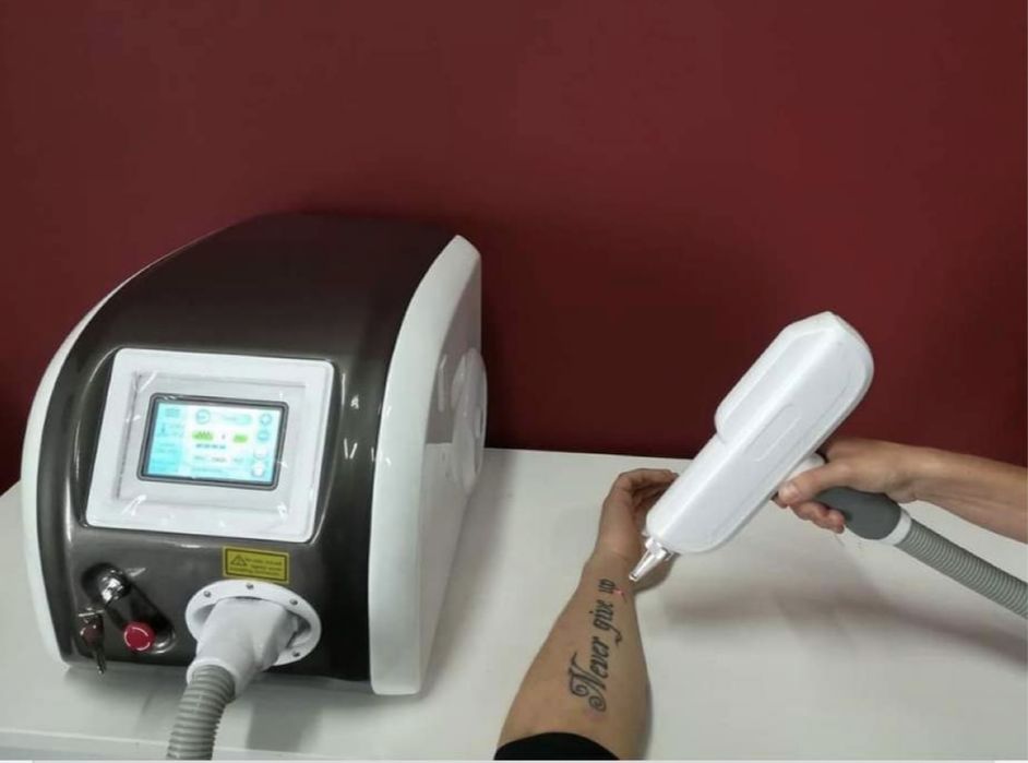 Laser Q-Switch do usuwania tatuaży i makijażu permanentnego