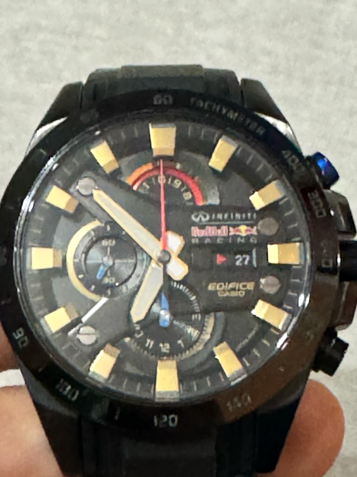 Zegarek casio edifice Red bull edition