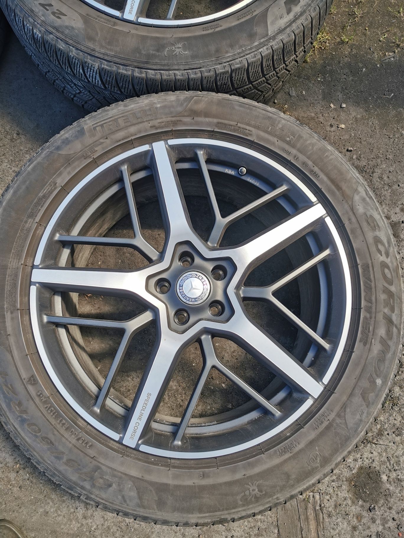Felgi alufelgi koła Mercedes GLS 167 X167 5x112 21" speedline corse