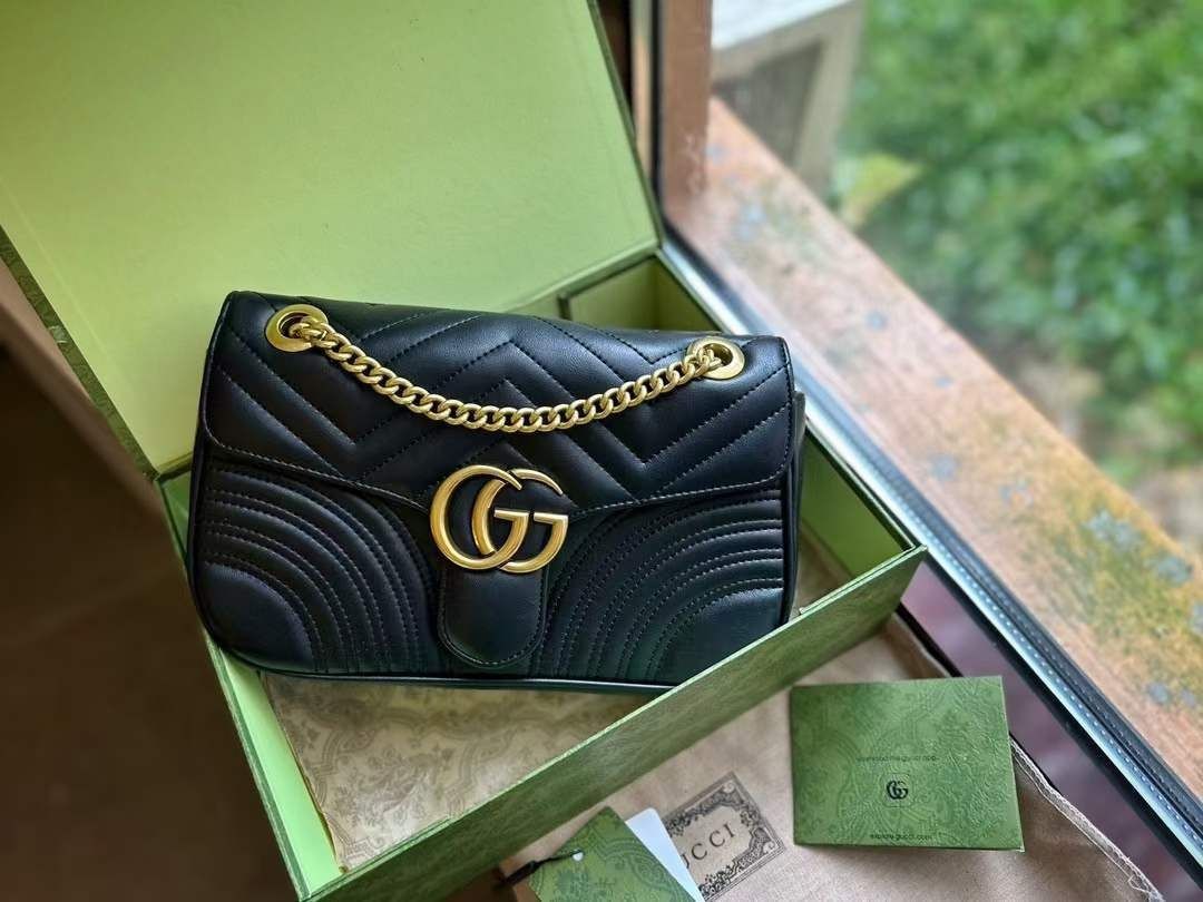 Сумка кожаная Gucci marmont made in Italy, сумка Гуччи