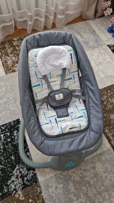 Крісло гойдалка mastela, мобільний центр, шизлонг для немовлят