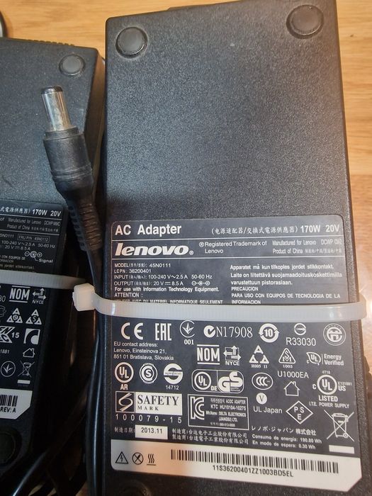 Zasilacz Lenovo  170W do Lenovo