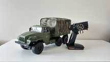 Ural 6x6 Ciezarowka Wojskowa Rc samochod Zdalnie sterowany 1/16